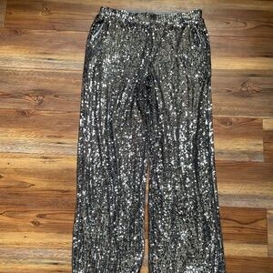 sequin pants